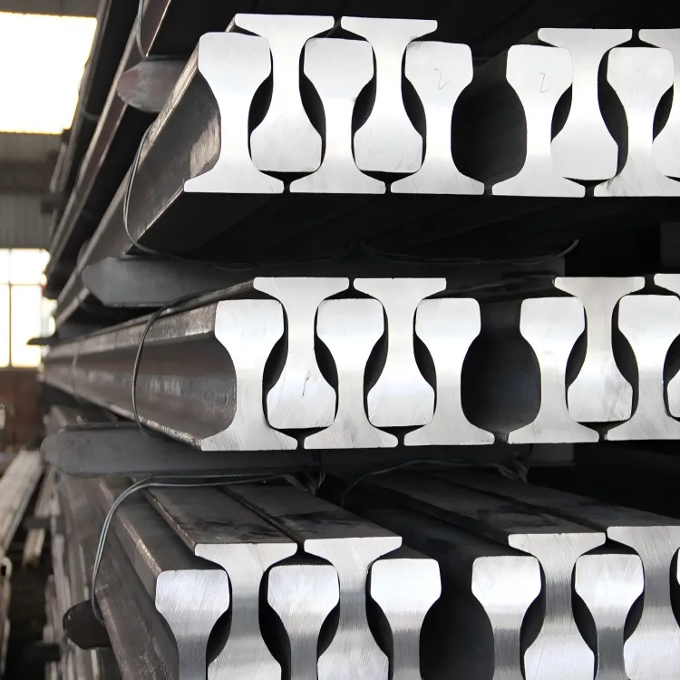 GB 12 किग्रा खनन लाइट स्टील रेल Q235