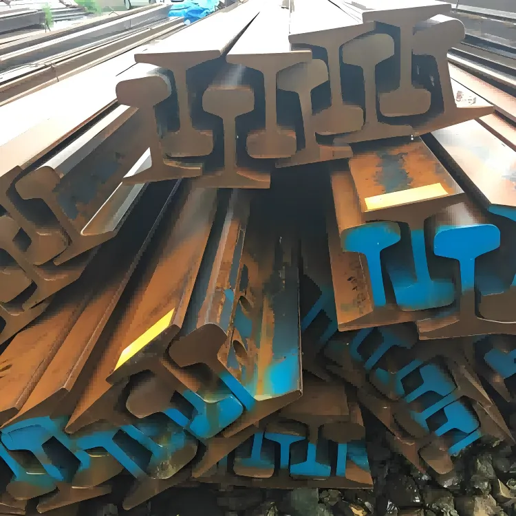 GB 12 किग्रा रेलवे स्टील ट्रैक रेल 55Q