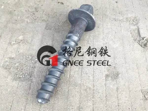 रेलवे स्क्वायर हेड स्क्रू स्पाइक्स