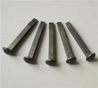 डॉग स्पाइक्स रेलवे स्टड Q235 सामग्री