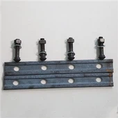 रेलवे फास्टनिंग सिस्टम फिश प्लेट